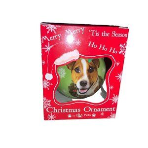 Jack Russell Pet Dog Shatterproof Christmas Ornament Ball